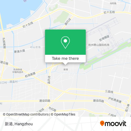 新港 map