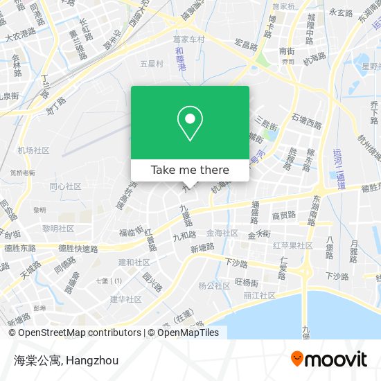海棠公寓 map