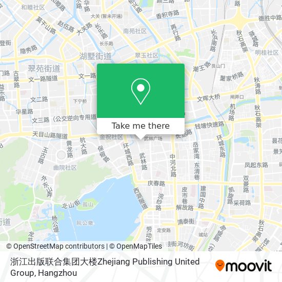浙江出版联合集团大楼Zhejiang Publishing United Group map