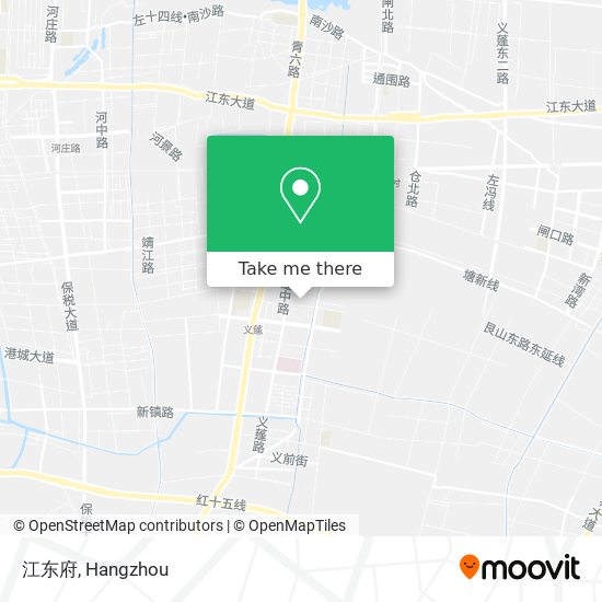 江东府 map