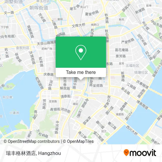 瑞丰格林酒店 map