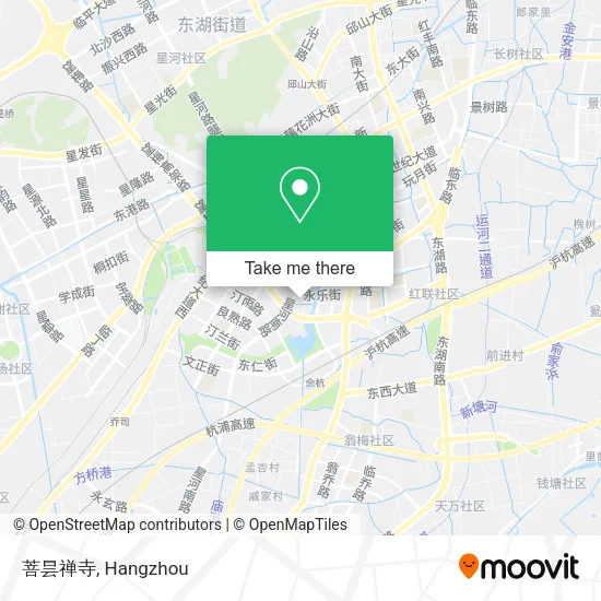 菩昙禅寺 map