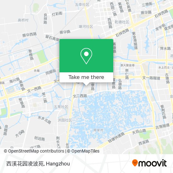 西溪花园凌波苑 map