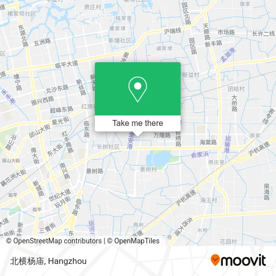 北横杨庙 map