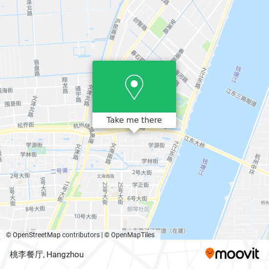 桃李餐厅 map