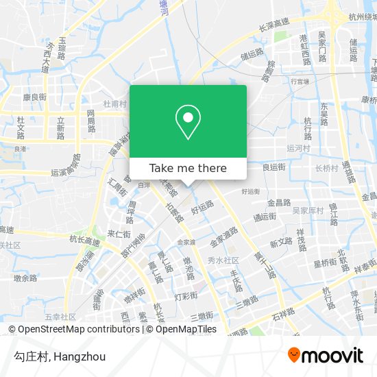勾庄村 map