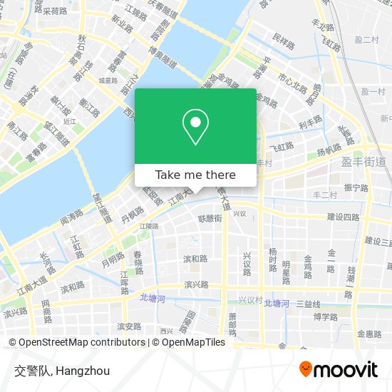 交警队 map