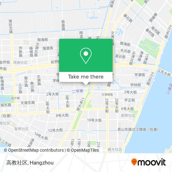 高教社区 map