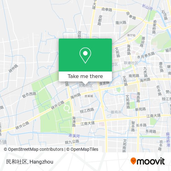 民和社区 map