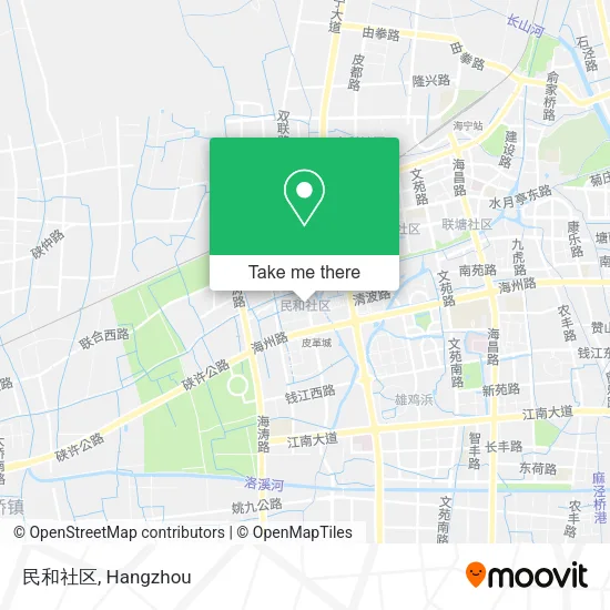 民和社区 map