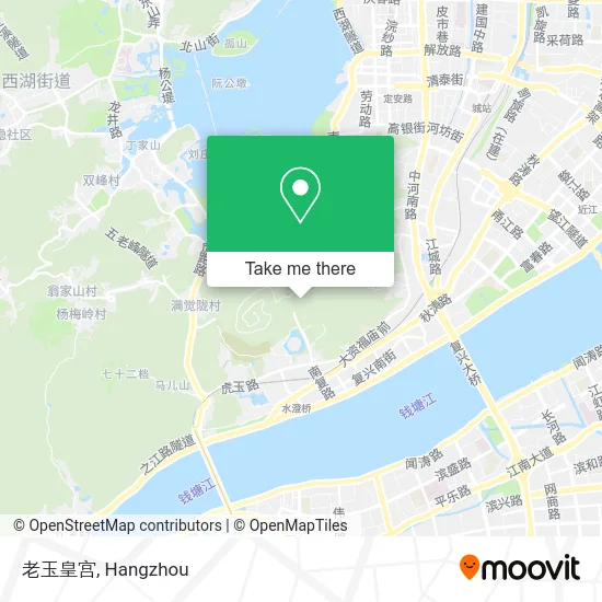 老玉皇宫 map