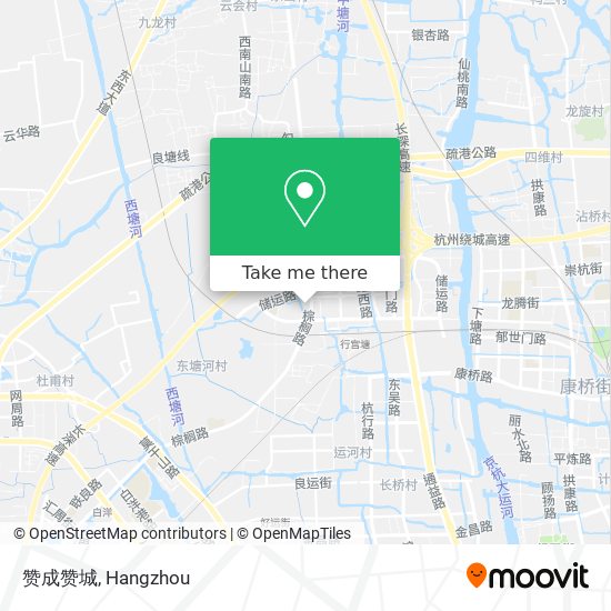 赞成赞城 map