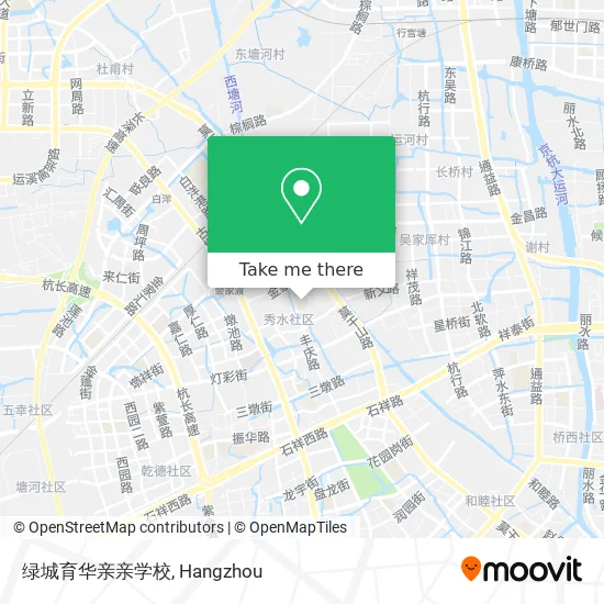 绿城育华亲亲学校 map