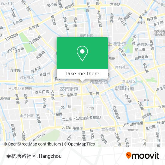 余杭塘路社区 map