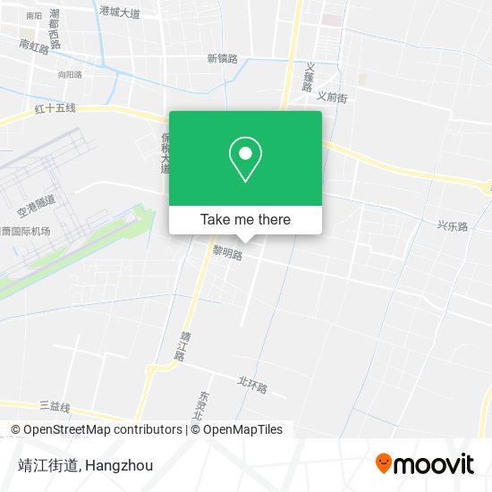 靖江街道 map