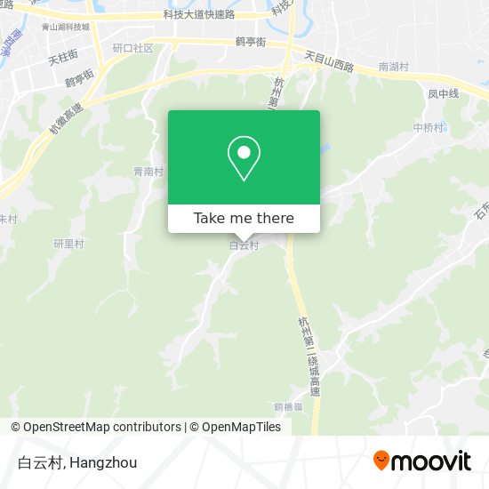 白云村 map