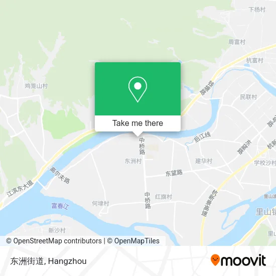 东洲街道 map