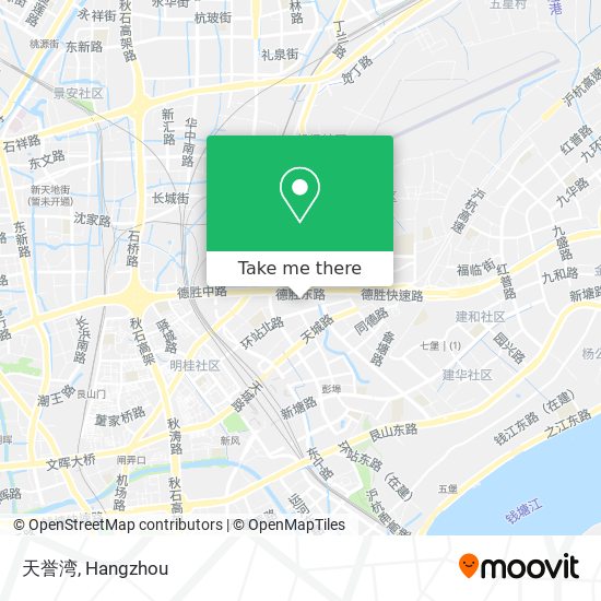 天誉湾 map