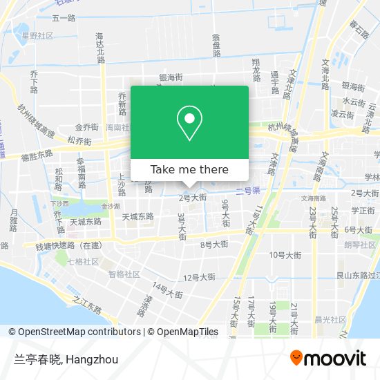 兰亭春晓 map