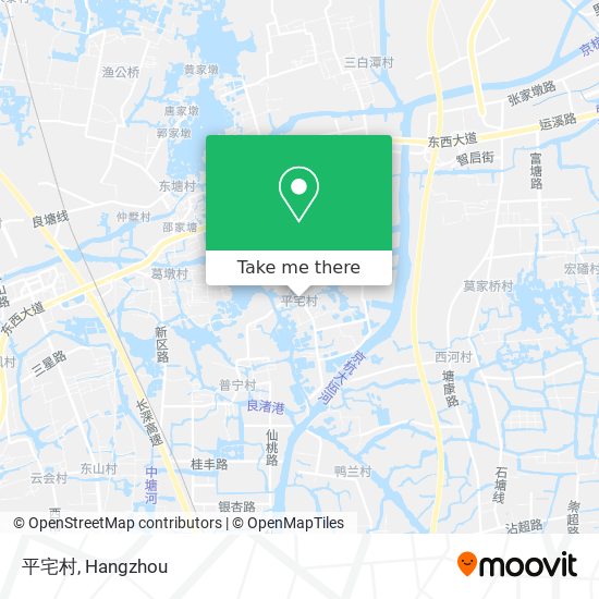 平宅村 map