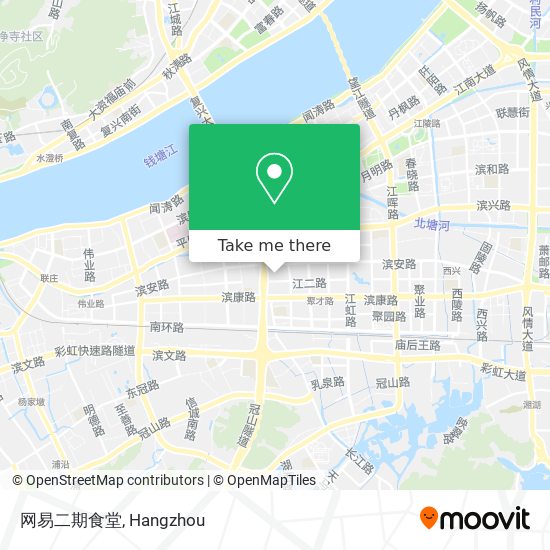 网易二期食堂 map