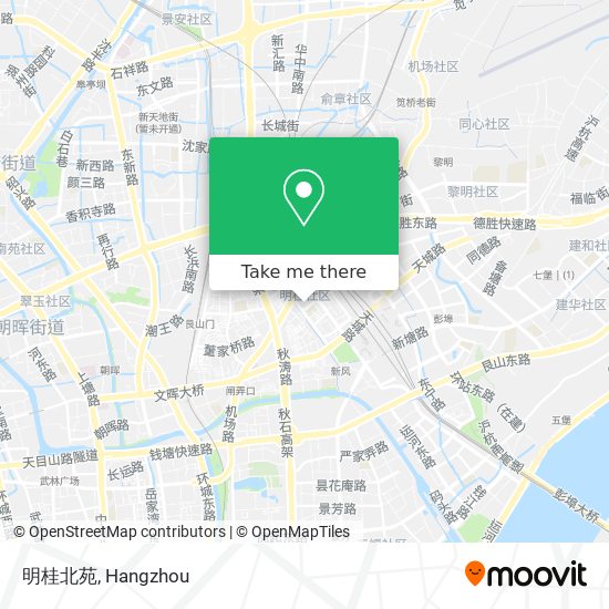 明桂北苑 map