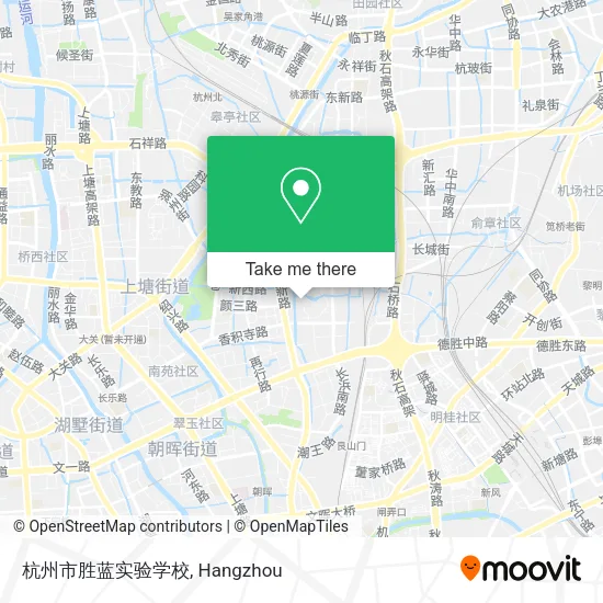 杭州市胜蓝实验学校 map
