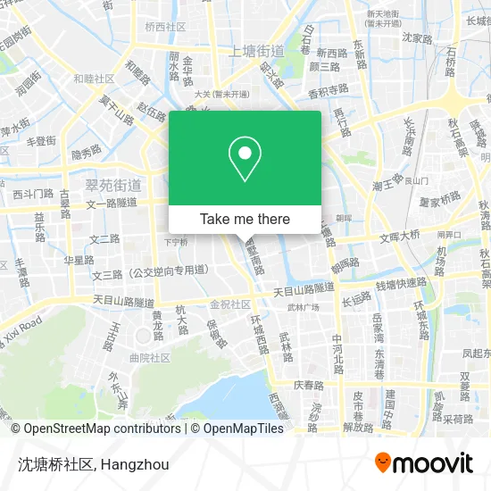 沈塘桥社区 map