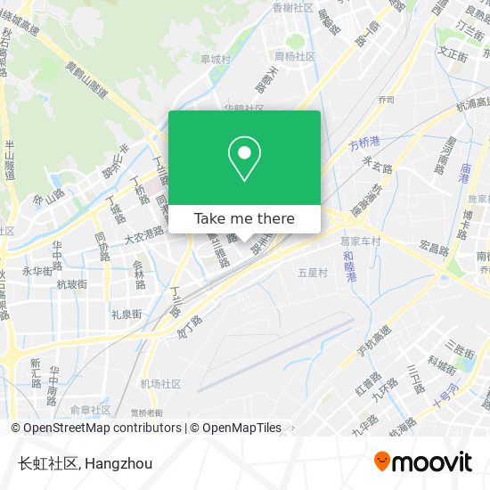 长虹社区 map