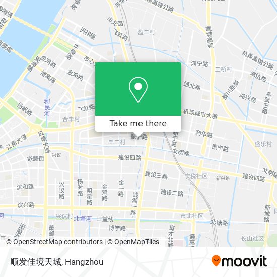 顺发佳境天城 map