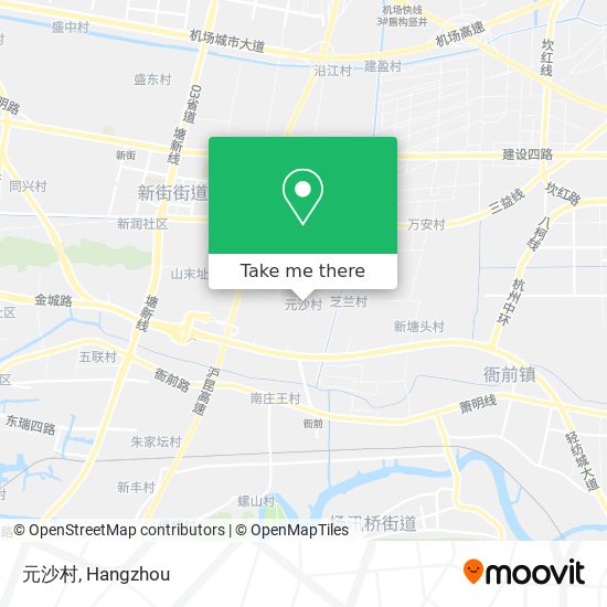 元沙村 map