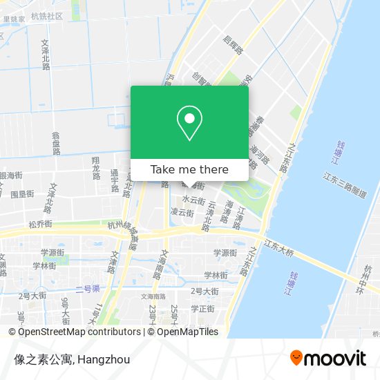 像之素公寓 map