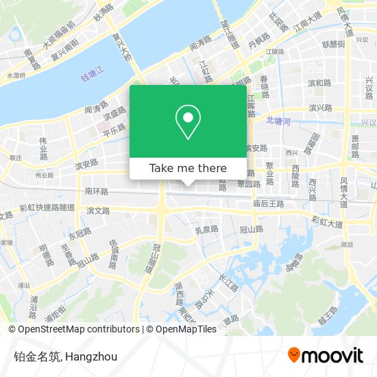 铂金名筑 map