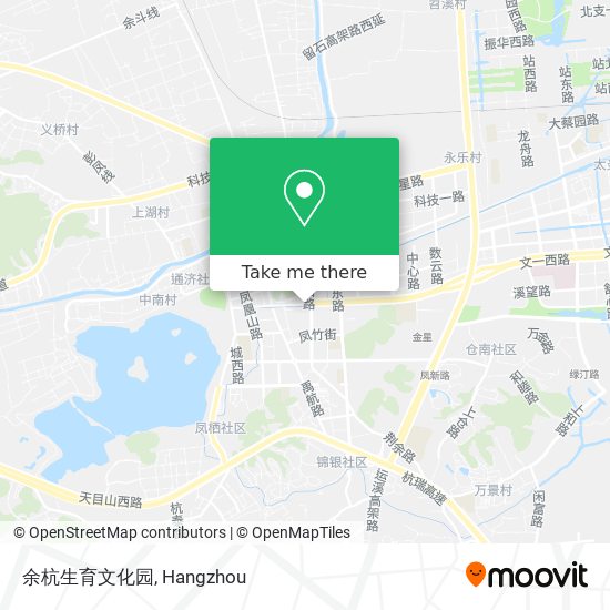 余杭生育文化园 map