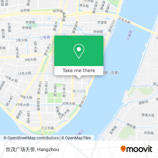 世茂广场天誉 map