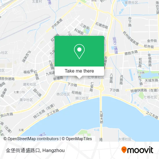 金堡街通盛路口 map