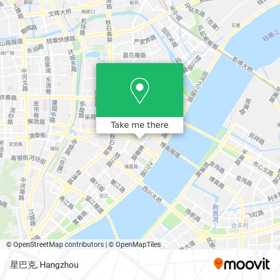 星巴克 map