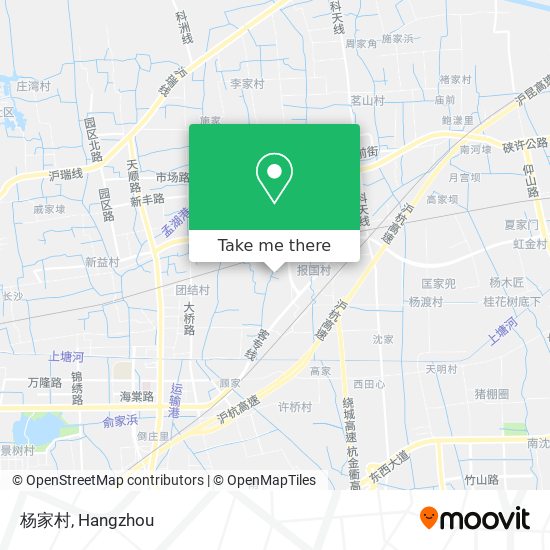杨家村 map
