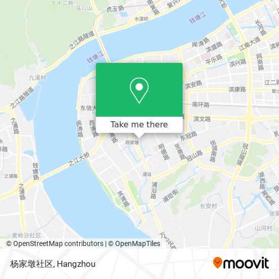 杨家墩社区 map