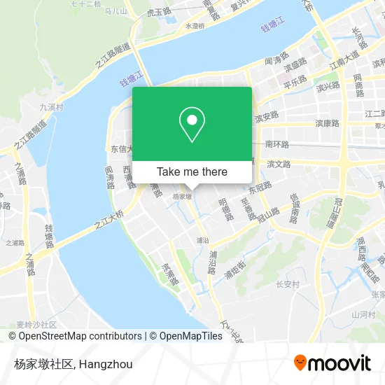 杨家墩社区 map