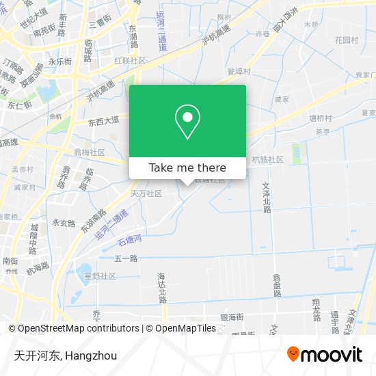 天开河东 map