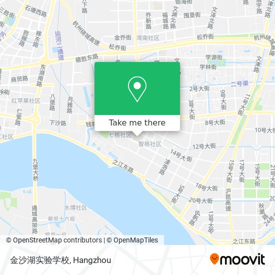金沙湖实验学校 map