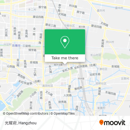 光耀府 map