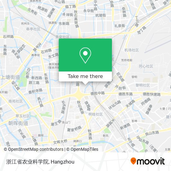 浙江省农业科学院 map