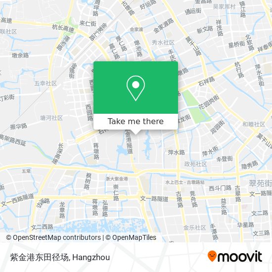 紫金港东田径场 map