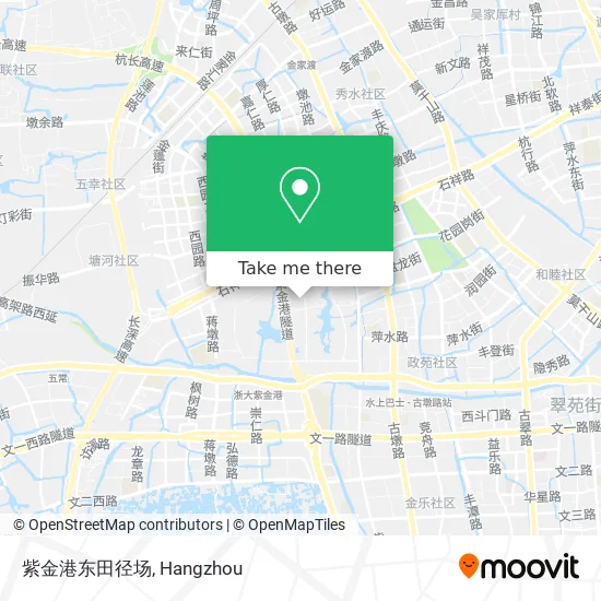 紫金港东田径场 map