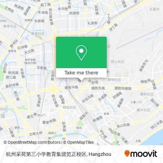 杭州采荷第三小学教育集团笕正校区 map