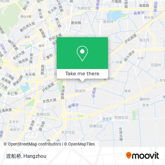 渡船桥 map