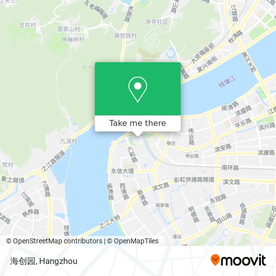 海创园 map