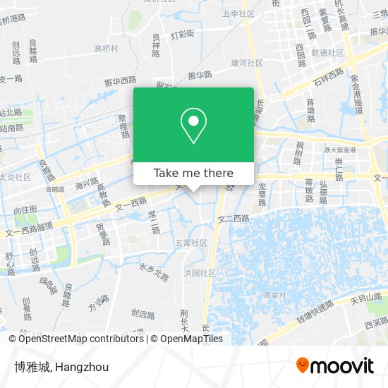 博雅城 map